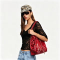 European and american style cross-border women's clothing  summer new v-neck waist-cinching lace sexy short-sleeve patchwork t-shirt top wholesale