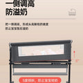 Multifunctional foldable crib, portable newborn bassinet, convertible baby bed, splice-together large bed