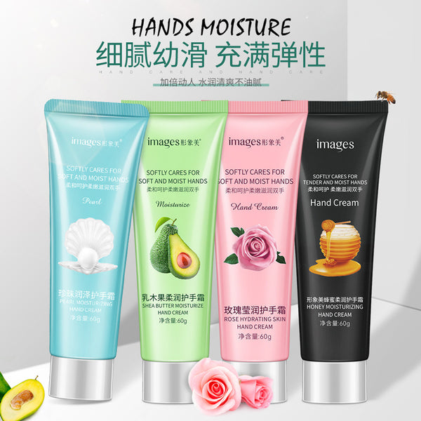 Image Beauty Soft Pearl Double Moisturizing Honey Moisturizing Shea Butter Hand Cream Hydrating Moisturizing Hand Cream Hand Care