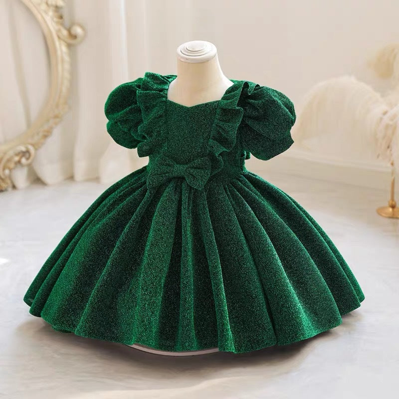 Children's runway performance evening dress