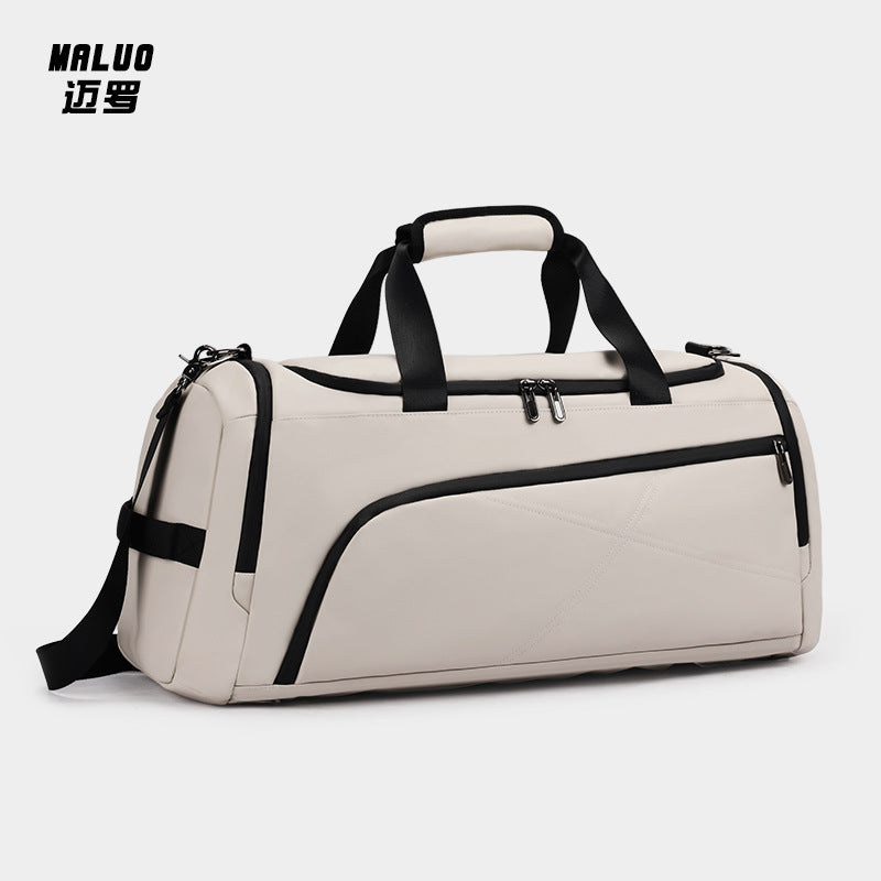 New outdoor sports training bag cover tie rod dry and wet separation travel bag large capacity multi-function double back luggage bag