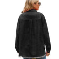 Fashion cross-border  autumn independent station  new arrival denim raw edge washed tassel topscasual shirt for women