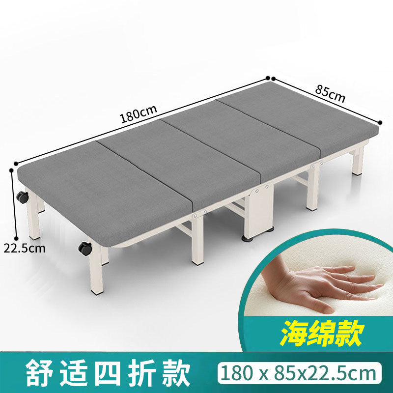 Office nap bed single foldable bed lunch break handy gadget simple nap hospital escort night escort bed