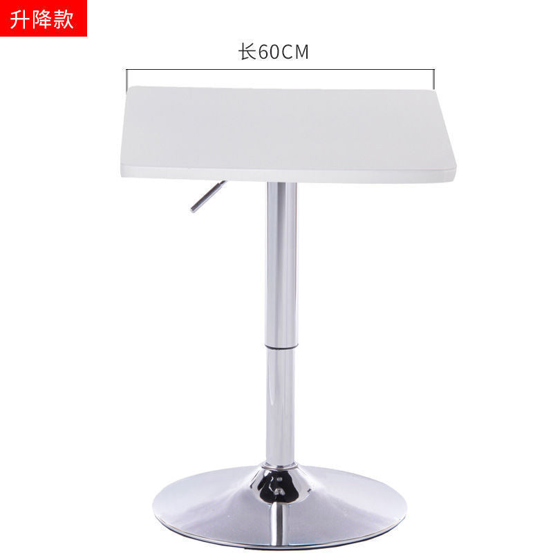 High table bar table round casual cocktail table adjustable small round table high bar round table bar chair