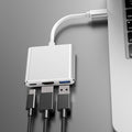 Type-c to hdmi expansion dock + usb + pd laptop hub - high-speed data transfer