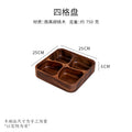 Windmill four-grid fruit plate 25*6