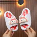 Cute kids' slippers - summer anti-slip bath soft sole bathroom cartoon indoor girls' home baby girl slippers