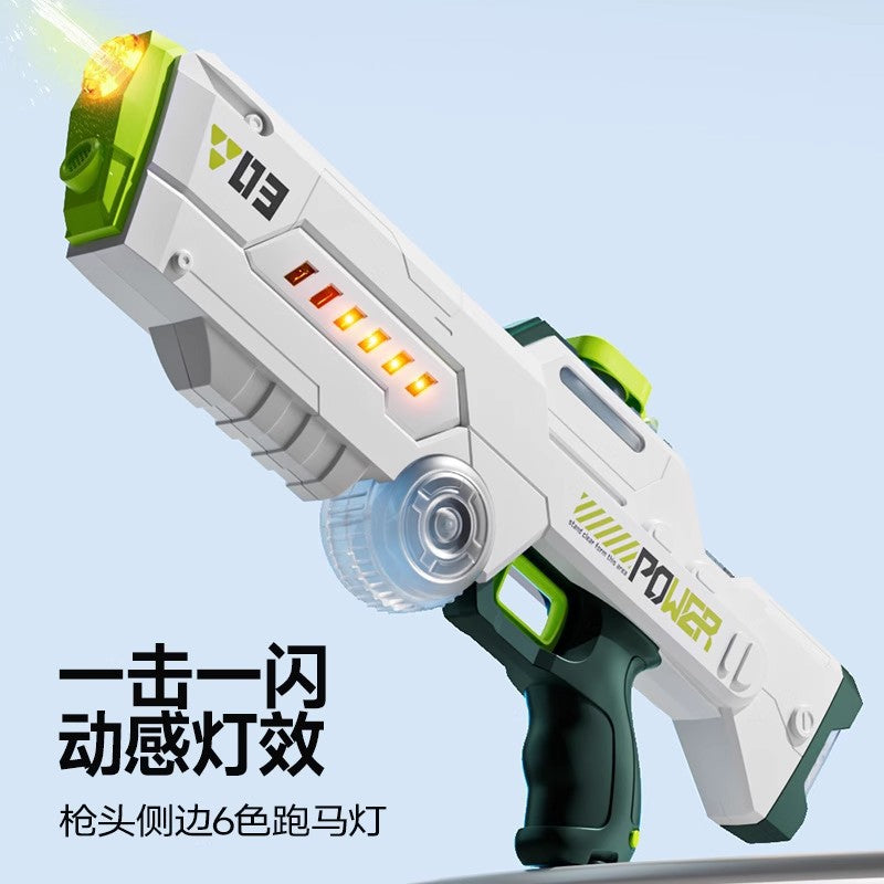 2025 new children's pulse electric automatic water gun - fully automatic water absorption, high-pressure water spray, water toy