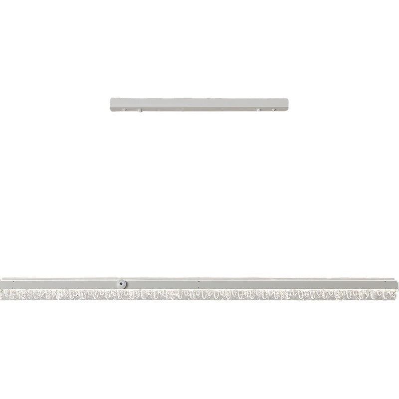 Italian minimalist meal chandelier 2025 new modern minimalist one-word bar counter Zhongshan home improvement lighting fixtures