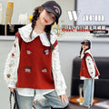 Girls' spring/autumn casual new style base layer top, stylish middle and young children's girl's shirt, kids' spring/autumn korean style fashionable inner layer