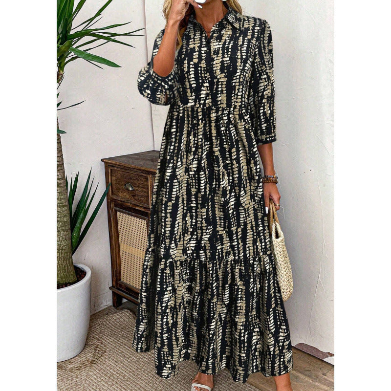 Real shot of in stockexport cross-border 1688  shopee independent station fashiondress