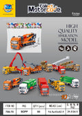 large flatbed transport truck semi-trailer trailer artificial inertia heavy flatbed truck kids engineering vehicle model