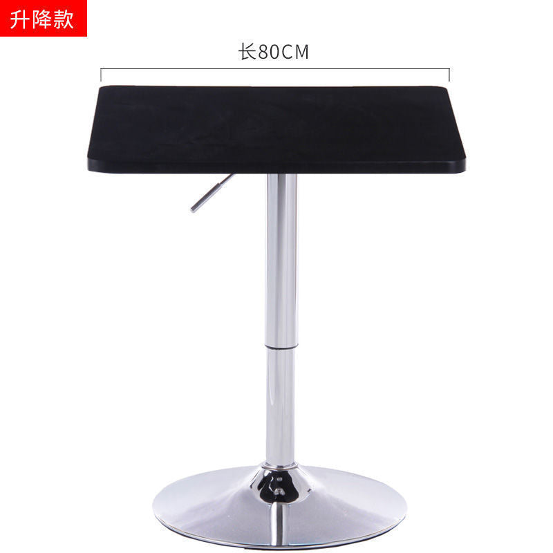 High table bar table round casual cocktail table adjustable small round table high bar round table bar chair