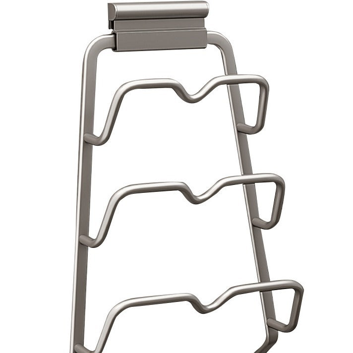 Pot lid rack No punching Wall-mounted kitchen rack Multifunctional cutting board cutting board rack Multi-layer household storage shelf