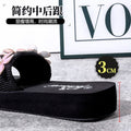Anti-fall plaidthickened princess style women's flip-flops ultra-light trendyins home and outdoor stain-resistant summer sandals