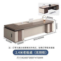 Saint li boss desk: luxurious and high-end executive office desk set for chairman, ceo, and manager's office