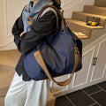 2025 new japanese retro workwear bag - women's multifunctional shoulder & crossbody bag - trendy, niche design, large capacity tote bag