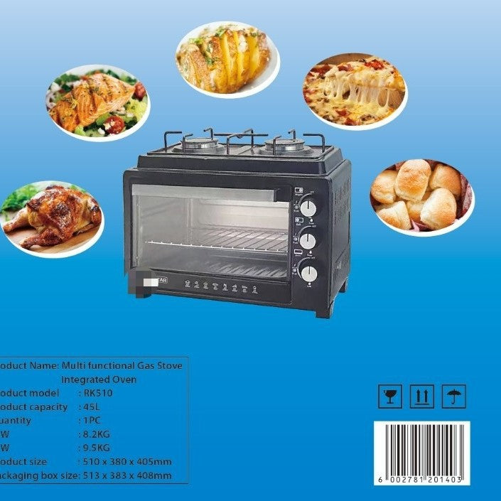 0.1kg head eye stove gas gas oven all-in-one countertop upright oven automatic ignition