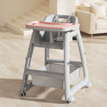 Baby high chair - multifunctional dining chair for home, restaurant, and hotel use - commercial grade, same style as children's dining chairs