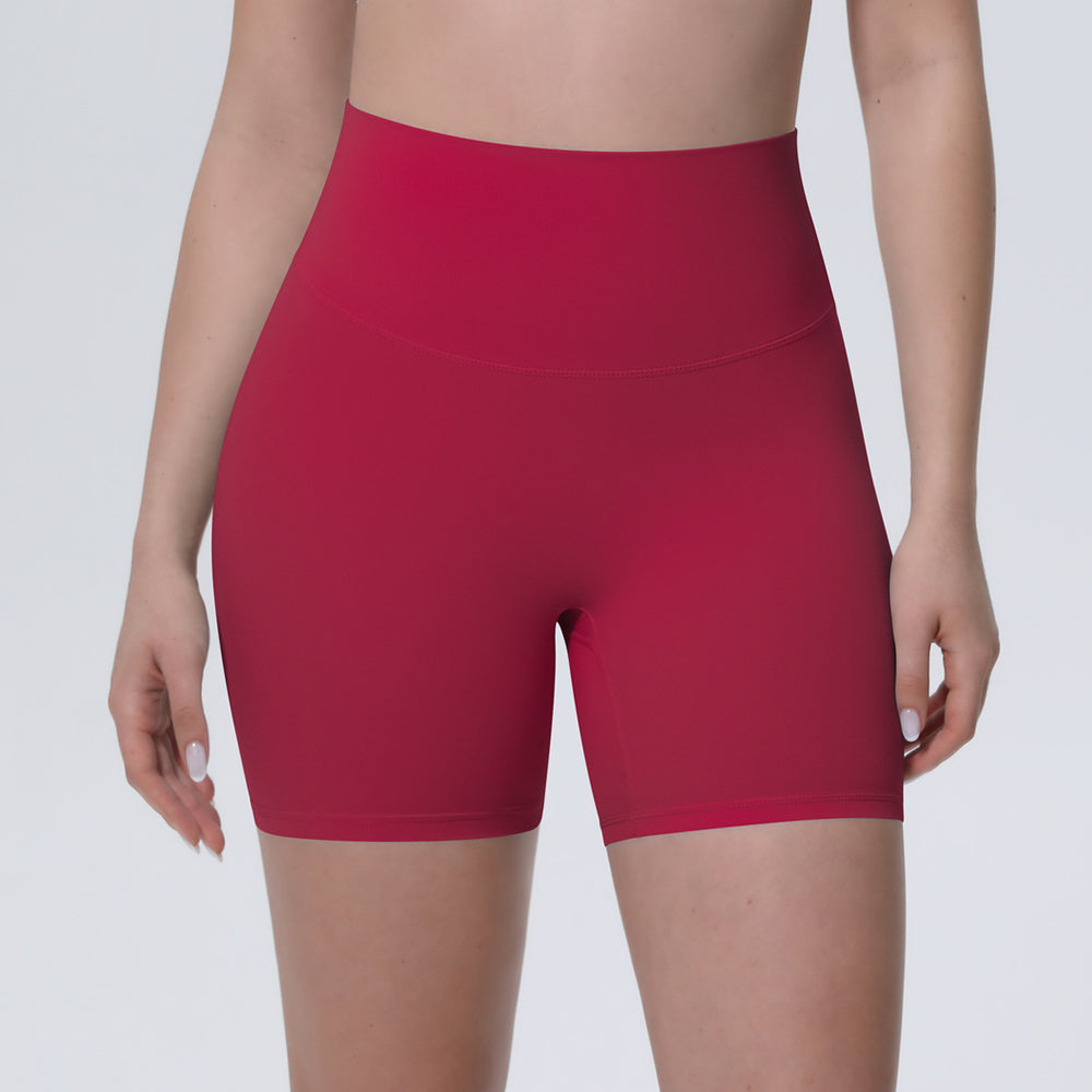 New arrival: lightweight, ice-silk, skin-friendly, breathable, compression solid color yoga pants - perfect for running, fitness, and yoga. available in 3/4 length shorts