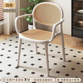 Round with armrests net weight 4.5kg -white