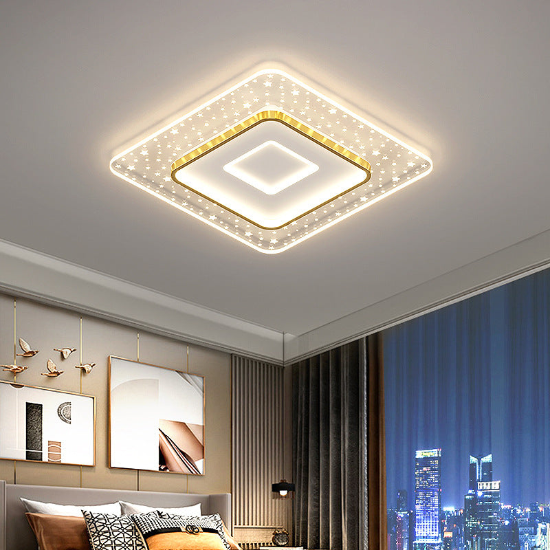 Lighting combination package Main light Ceiling light set Daquan 2025 new simple modern atmospheric living room light