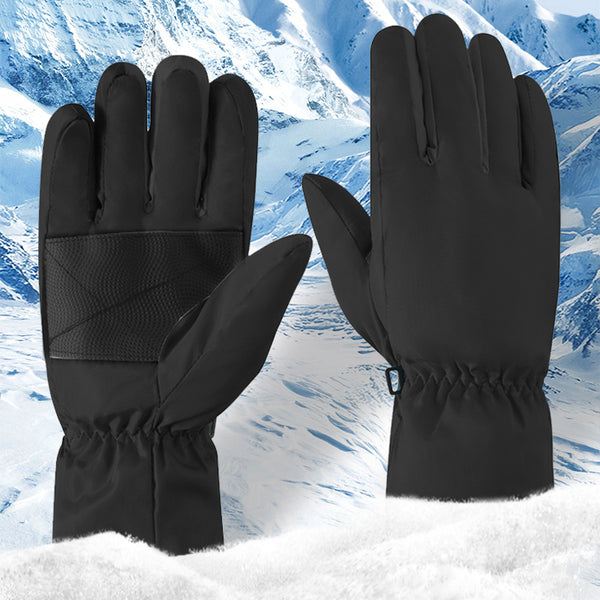 Ski gloves women's winter warm outdoor sports gloves fleece windproof waterproof non-slip cycling men's cycling gloves