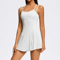 New tennis skirt jumpsuit - quick-dry, breathable yoga skirt - anti-exposure workout golf outdoor training skirt