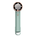 New outdoor handheld cooling fan - home desktop stand, small portable hiking buckle, customizable outdoor fan