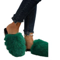 thick sole stomping on shit cotton slippers women's autumn winter indoor and outdoor stuffed couple heattech slippers plus size slippers