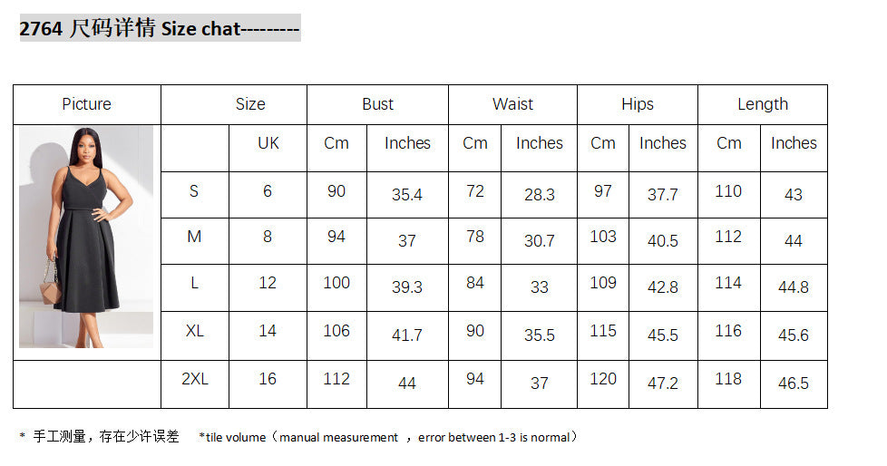 supply space layer v neck suspender waist fashiondress african european women's clothing special price clearance
