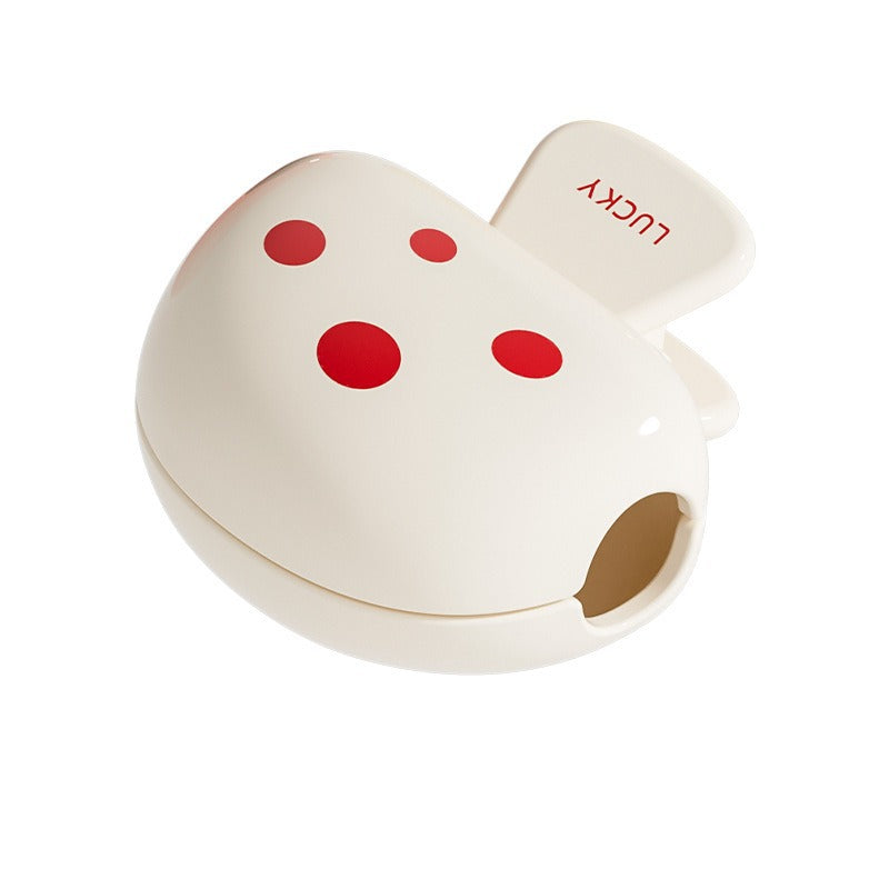 Mushroom toothbrush storage clip portable travel toothbrush dust protective cap storage box portable toothbrush head protective jacket