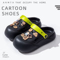 Women's high heel platform clogs - new anti-slip beach sandals & slippers for women - summer outdoor wear