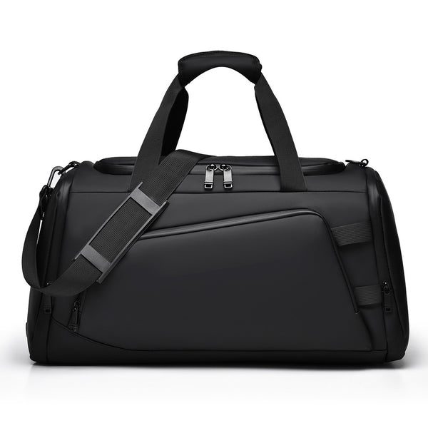 Travel bag men's large-capacity wet and dry separation diagonal span portable business backpack sports fitness bag office waterproof bag