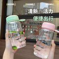 Handle ring cup casualbest selling plastic water cup student high-looking ins cup tea cup large capacity with handle ring