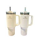 stanley straw cup 304 stainless steel large capacity thermal insulation large head ice cup adult water kettle car water cup