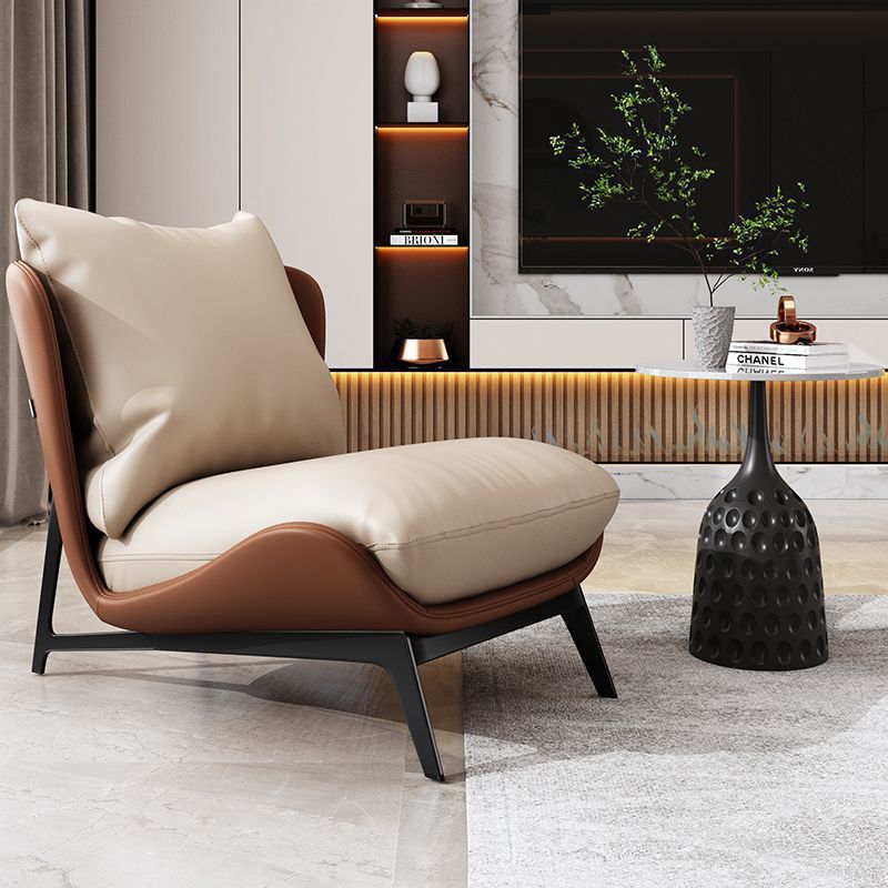 Single sofa recliner italian accessible luxury small apartment living room balcony sofa office master bedroom b&b casual sofa
