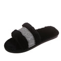Slippers 2024 new plush slippers women's korean style casual home fuzzy slippers factory direct cross-border cotton slippers
