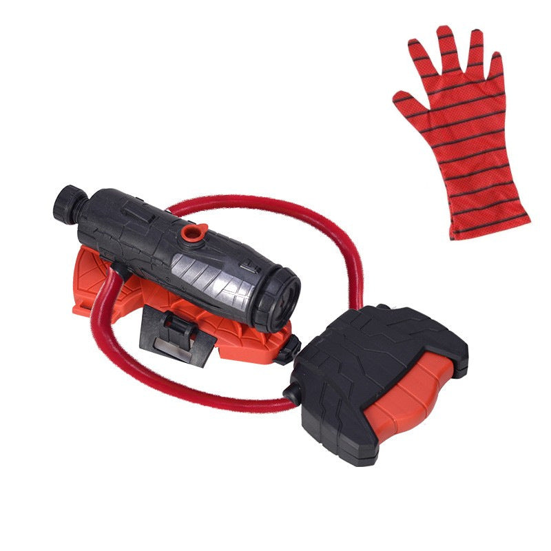 spider water gun launcher hero wearable wrist water gun press continuous beach water play wholesale