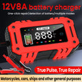 car battery charger 12v6a 8a 10a 15a truck motorcycle lead-acid battery charger