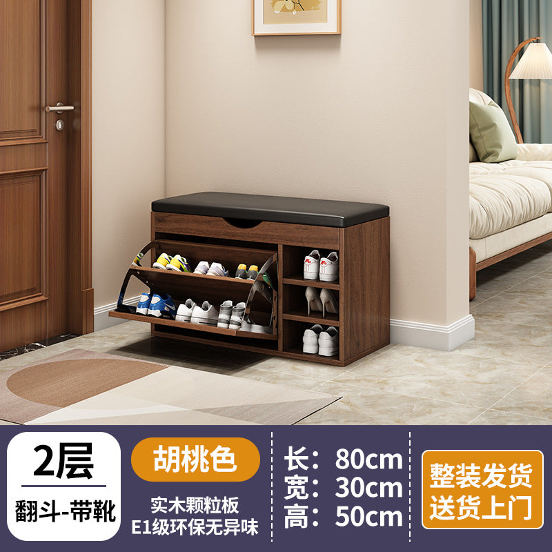 new arrival: bestselling flip-top shoe cabinet - home entryway shoe bench, shoe rack, and stool combo - all-in-one seating & space-saving storage