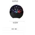 Starry sky projector lamp - bedroom ceiling eye protection mini night light with bluetooth speaker - romantic gift for her
