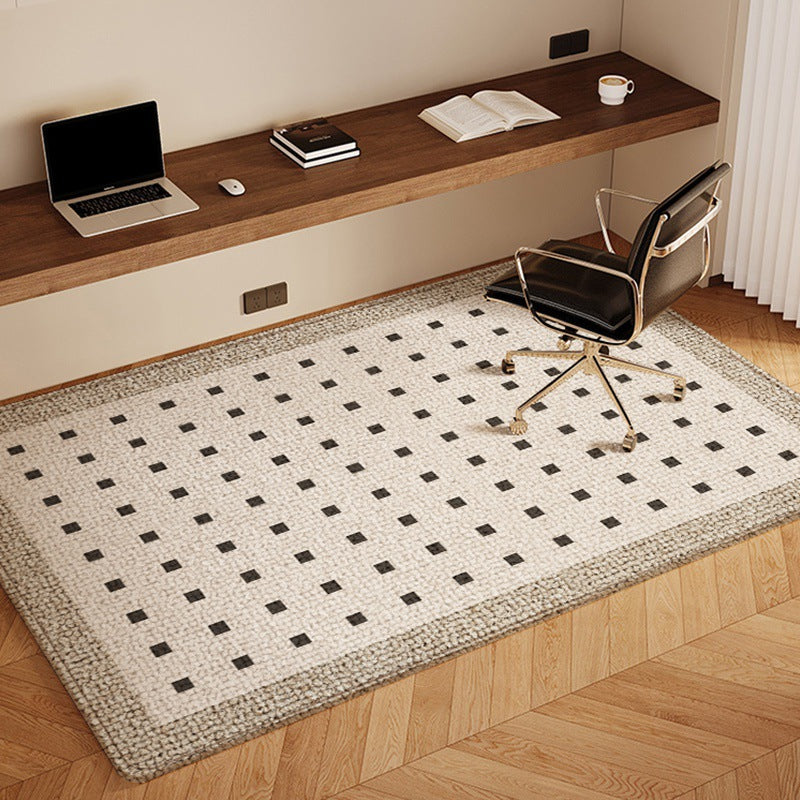 Superior computer room swivel chair floor mat chair stool carpet bedroom living room desk study mat sound insulation mat