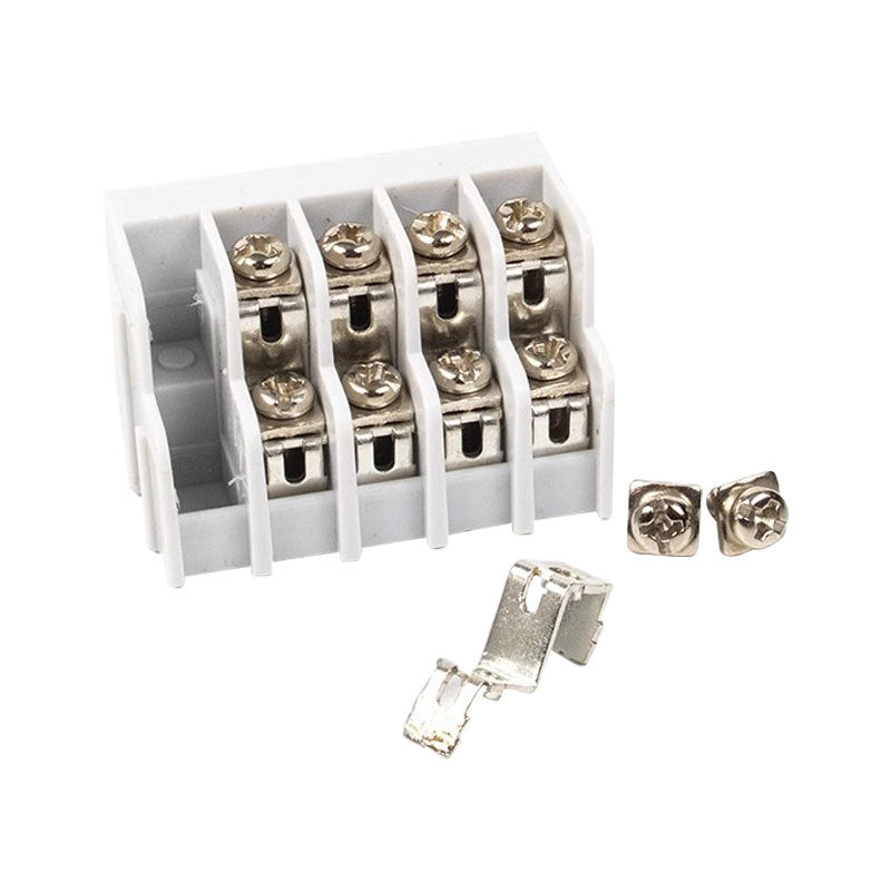 High and low terminals waterproof box matching terminal blocks, can be freely spliced 1, 2, 3, 5 high-status assembly