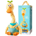 Repeat duck infant toy learn to talk kids baby learn to talk stuffed doll comfort doll birthday gift