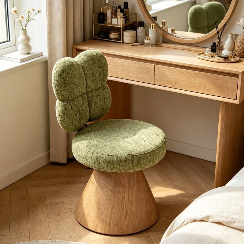 Luxury vanity table - artistic makeup designer vanity with rotating home use, bedroom chair, stool, wood, other