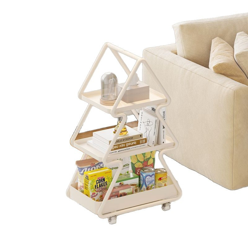 Christmas tree living room table casualmovable trolley creative sofa cabinet with storage coffee table bedside shelf