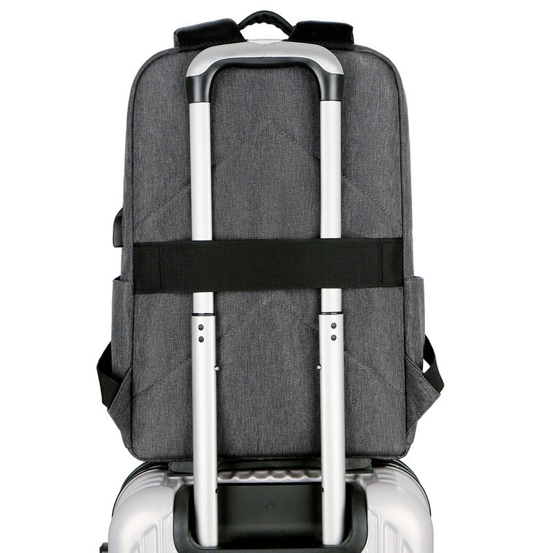 Casual Backpack Men's Business Laptop Bag Large Capacity Backpack Fashion Travel Sports Bag School Bag