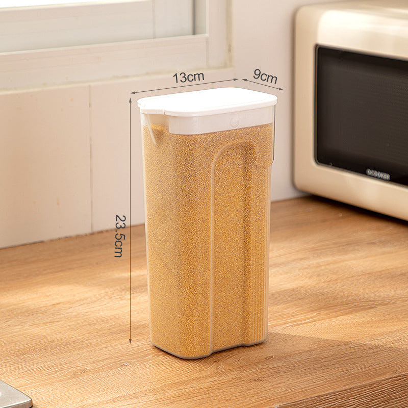Kitchen Grains Storage Box Food Grade Sealed Tank Fresh-keeping Box Transparent Refrigerator Dry Goods Storage Tank