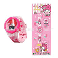 Wholesale children's luminous glow-in-the-dark cute cartoon electronic quartz watches - perfect for elementary school students and kindergarten toys